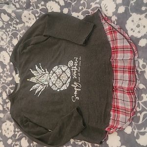 Simply Southern 3/4 length sleeve shirt